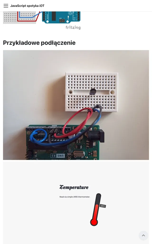 Odczyt temperatury