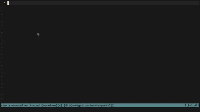 Modal editor example