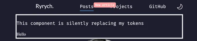 …and this what happened after importing Tailwind CSS